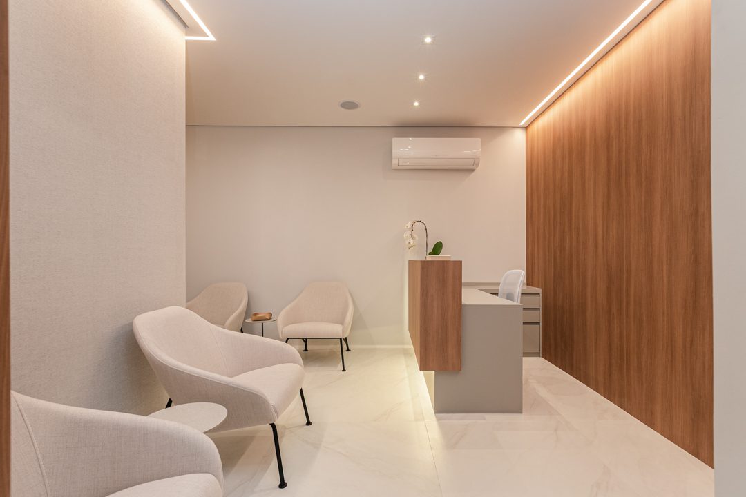 Decoração de clínica médica